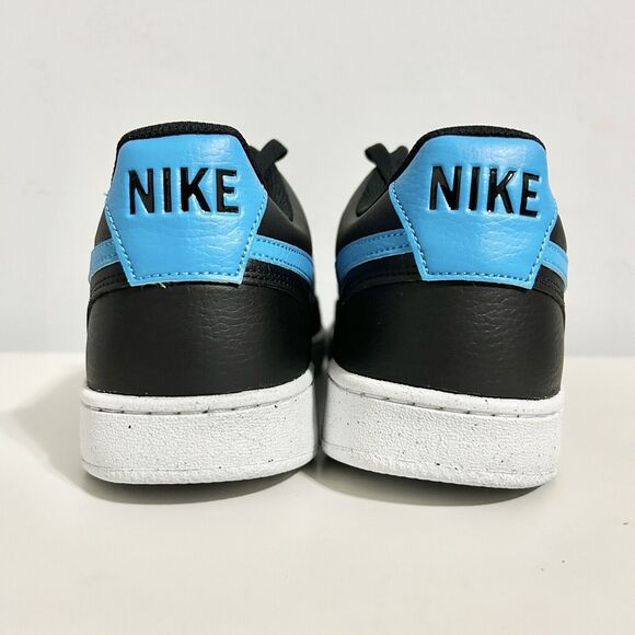 Nike Court Vision Low Next Nature “Black Laser Blue” Men’s Size 11.5-12 Sneakers - Picture 5 of 8